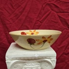 Gibson Everyday Hand Painted Floral Ceramic Bowls Set Microwave Dishwasher Safe New. Price: $19.99.