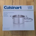 New Cuisinart 6 Quart Stockpot W/ Cover Chef's Classic Stainless Cookware 774-24. Price: $58.99.