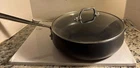 All-clad HA1 Hard Anodized Nonstick 4 Quart Saute Pan With Glass Lid Vgc Used. Price: $59.98.
