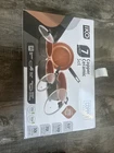 Iko 7-PIECE Copper Ceramic Non-stick Cookware Set New. Price: $79.99.