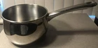 Meyer Bella Classico Stainless Steel Pot 1-1/2 Quart 5.5" Diameter, 3.5" Depth Used. Price: $22.39.