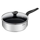 Tefal Primary Saute Pan W/ Lid Stainless Steel Thermo-spot Non-stick 24CM New. Price: $96.23.