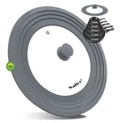 Walfos Universal Lid For Pots, 8"-12"PANS And Skillets Tempered Glass New. Price: $27.99.