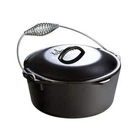 Lodge 5 Pre-seasoned Cast Iron Dutch Oven With Lid Quart, Black New. Price: $85.22.