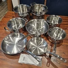 Viking Culinary 3-PLY Cookware Set Stainless, 13-PIECE (40011-9993NC) New. Price: $484.95.
