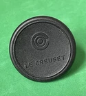 Le Creuset 1.7 45MM Black Phenolic Signature Cookware Replacement Knob Only Used. Price: $17.49.
