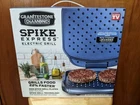 Granitestone Diamond Blue Ultra-durable Non-stick Spike Express Electric Grill New. Price: $19.89.