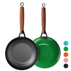 Yutann 12 Inch Cast Iron Skillet,pre-seasoned Large Nonstick Enameled Frying Pan New. Price: $52.28.