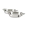 2-PIECE Set All-clad 6 Inch Stainless Steel Round Gratin Dish Baker Specialty New. Price: $19.99.