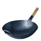 Letschef 14 Carbon Steel Wok With Round Inches Hammered New. Price: $84.99.
