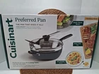 Cuisinart Preferred Pan Ceramic Nonstick 4-PIECE Set Nouveau Navy W/lid New. Price: $62.09.