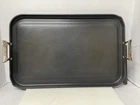 All Clad Hard Anodized Double Burner Grande Griddle 13"X20" Pancake #3020 Used. Price: $38.50.