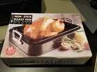 Non - Stick Turkey & Chicken Roasting Pan By Home Innovations Used Clean. Price: $20.00.