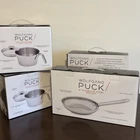 Wolfgang Puck Stainless Steel Cookware Set Bundle Skillet Sauce Pan New Box. Price: $120.00.