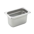 Winco SPJM904 1/9 Size Steam Table Pan New. Price: $24.97.