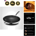 12 Inch Hybrid Nonstick Wok, Stay-cool Handle, Dishwasher Oven Safe, Comp... New. Price: $394.17.