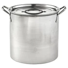 Pot 16QT Stainless Steel Large Cooking With Lid Imusa Stock Soups Boiling Pasta New. Price: $51.99.