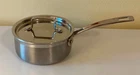 Cuisinart Multiclad Pro 1.5 Qt Saucepan With Lid MCP19-16N Stainless Induction Used. Price: $34.99.