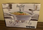 Circleware Kitchen 1.5 Quart Square Covered Casserole Dish With Warming Rack New. Price: $24.99.