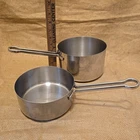 Revere Ware Pro Line Stainless Steel Sauce Pan 7-1/2 3-QT 6713 And 6725 1.5 Used. Price: $89.98.