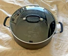 Calphalon Premier Space Saving Hard Anodized Nonstick 6 Qt Pot Dutch Oven Lid Used. Price: $40.00.