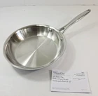 New Pampered Chef 10 Inch Stainless Steel Nonstick Skillet 2887. Price: $74.99.