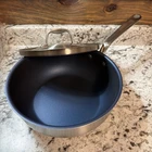 Made Procoat 3 Qt Stainless Steel Non-stick Saucier Ind/el/gas W/ Lid New. Price: $160.00.