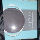 Bel Fer Limited Edition Cast Iron 10" Round Grill Pan Black And Silver New. Price: $20.00.