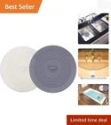 2-PACK 6-INCH Silicone Tub Stopper Universal Drain Plug For Bathroom & Kitchen New. Price: $8.49.