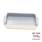 Caraway Non-stick Ceramic 9 X13 Naturally Slick Rectangle Pan Cream New. Price: $74.38.