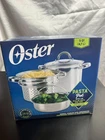 Oster Sangerfield 4 Piece Pasta Pot Glass Lid Staninless Steel 5 Quart Bnib! New. Price: $31.99.