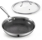 Standard Hybrid Mutli-ply Clad 8 Inch Nonstick Frying Pan, Stainless Steel New. Price: $78.25.