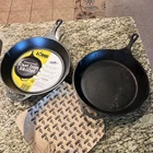 X Lodge Logic L12SK3 13-1/4" Pre-seasoned Cast Iron Skillet New. Price: $119.99.