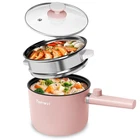 Topwit Hot Pot Electric Steamer, 1.5L Ramen Cooker, Non-stick Frying Pan... New. Price: $44.68.