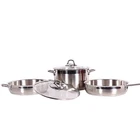 Serenk Definition Stainless Steel 5-PIECE Cookware Set New. Price: $132.05.