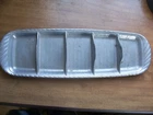 Wilton Armetale 18 3/4 X 6 Inch Divided Tray Used. Price: $23.75.