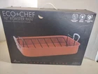 16" Roaster Pan Ceramic Nonstick Cookware Copper Series Removable Rack Eco+chef New. Price: $45.00.