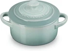 8 Oz Sea Salt Mini Round Cocotte Individual Serving Stoneware Dish Le Creuset.... Price: $29.95.