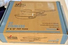 New Open All-clad D3 Stainless Steel 3-PLY Bonded 2 Piece 8" & 10" Fry Pan Set. Price: $185.00.