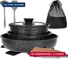 Maison Arts Detachable Handle Induction Pots Pans Set, 10 Piece Non Stick Ki New. Price: $84.95.