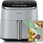 Cosori 6 Qt Turboblaze Air Fryer 9-IN-1, Ceramic Coating, 450 F, 120V Light Gray New. Price: $129.99.