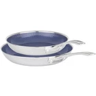 Viking Hybrid Plus 3-PLY Ceramic Nonstick Frying Pan, Made Without Pfas, 2-PIECE New. Price: $249.36.