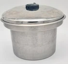 Vollrath 11QT Stainless Steel Commercial Vegetable Inset Pot W/ Slotted Lid Usa Used. Price: $49.99.