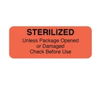 Nevs CS-3751 Sterilized Unless Package Opened 7/8" X 2-1/4" Flr Red W/black New. Price: $20.89.