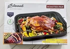 Eternal Kitchen Ideas Roasting Pan & V-shaped Rack Size 16 X12 X2.6 New. Price: $24.95.
