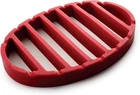 Norpro Oval Silicone Roast Rack, Red New. Price: $16.36.