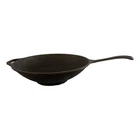 Lodge Cast Iron Wok 13IN X 3.5" Fry Made Usa Used. Price: $58.66.