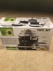 Greenpan Level Essentials Cookware Set (10 Pack) New. Price: $149.99.