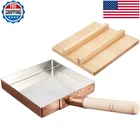 Tikusan Japanese Tamagoyaki Omelets Copper Wooden Lid Made In New. Price: $122.88.