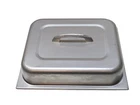 Crestware 2-1/2" Half Dome Cover For Steam Table Pan Used. Price: $14.50.